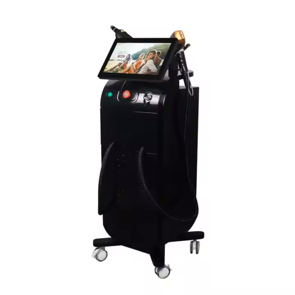 755 808 1064 Laser Hair Removal Skin Cooling Laser Hair Removal 2400w Hair Remover Laser Single 50W - 图片 6