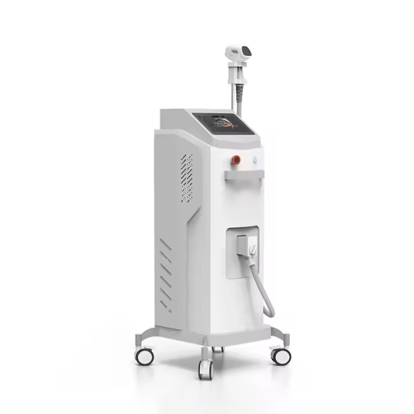 755/808/1064 nm Stationary Style Hair Tattoo Removal Nd Yag Whitening Cooling - 图片 2